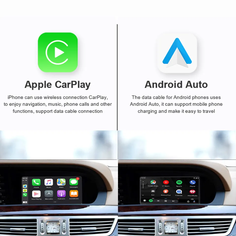 Wireless Carplay Android Auto Interface Nachrüsten geeignet für die meisten Audi Modelle