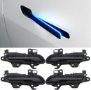 Elektrische RGB LED Türgriffe für Tesla Model Y & 3 2019-2025 automatisch herausfahrende Türgriffe