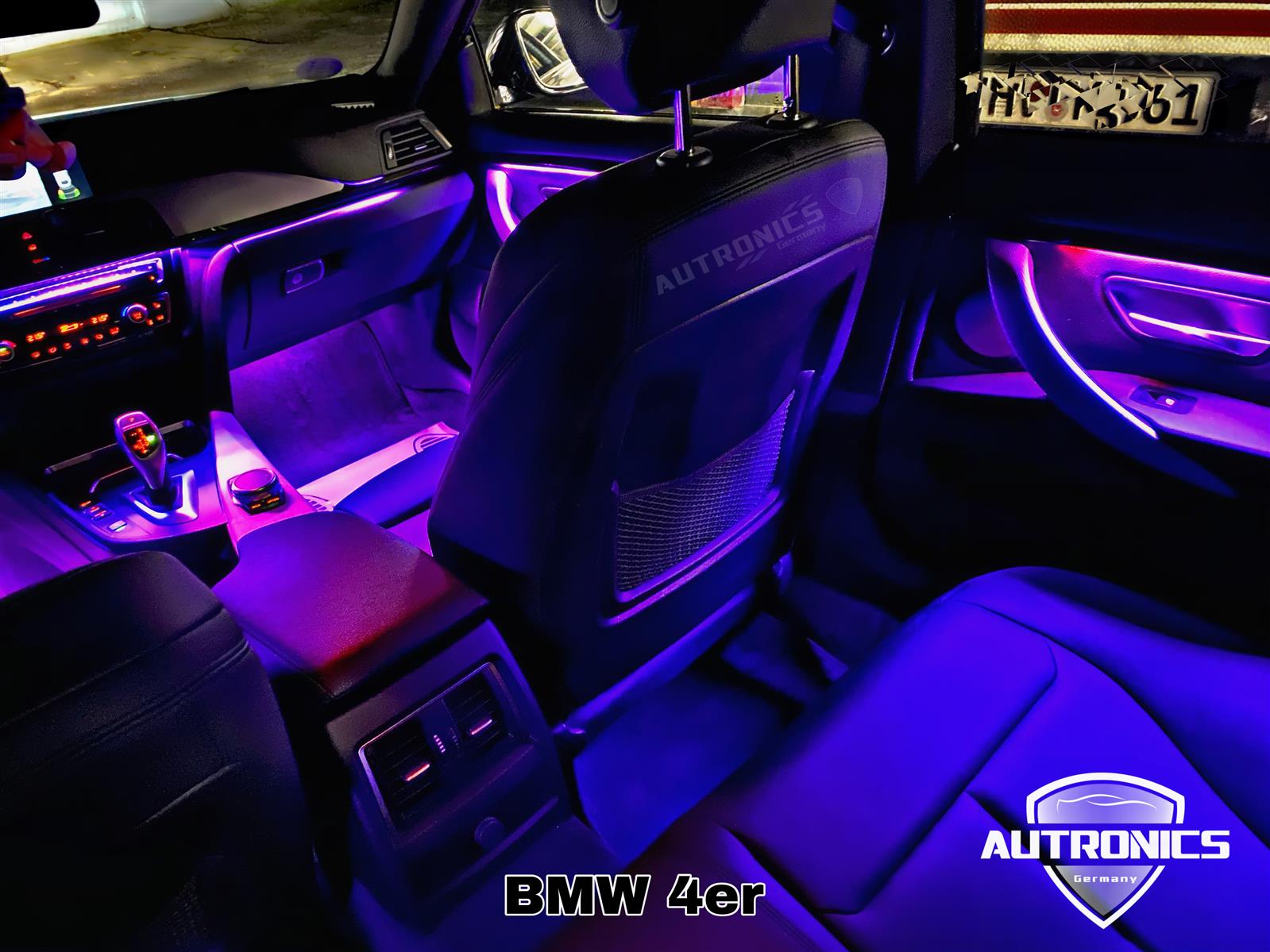 LED Ambientebeleuchtung Nachrüsten – Premium Innenraumlicht für BMW 4er & GT (F32, F33, F36)