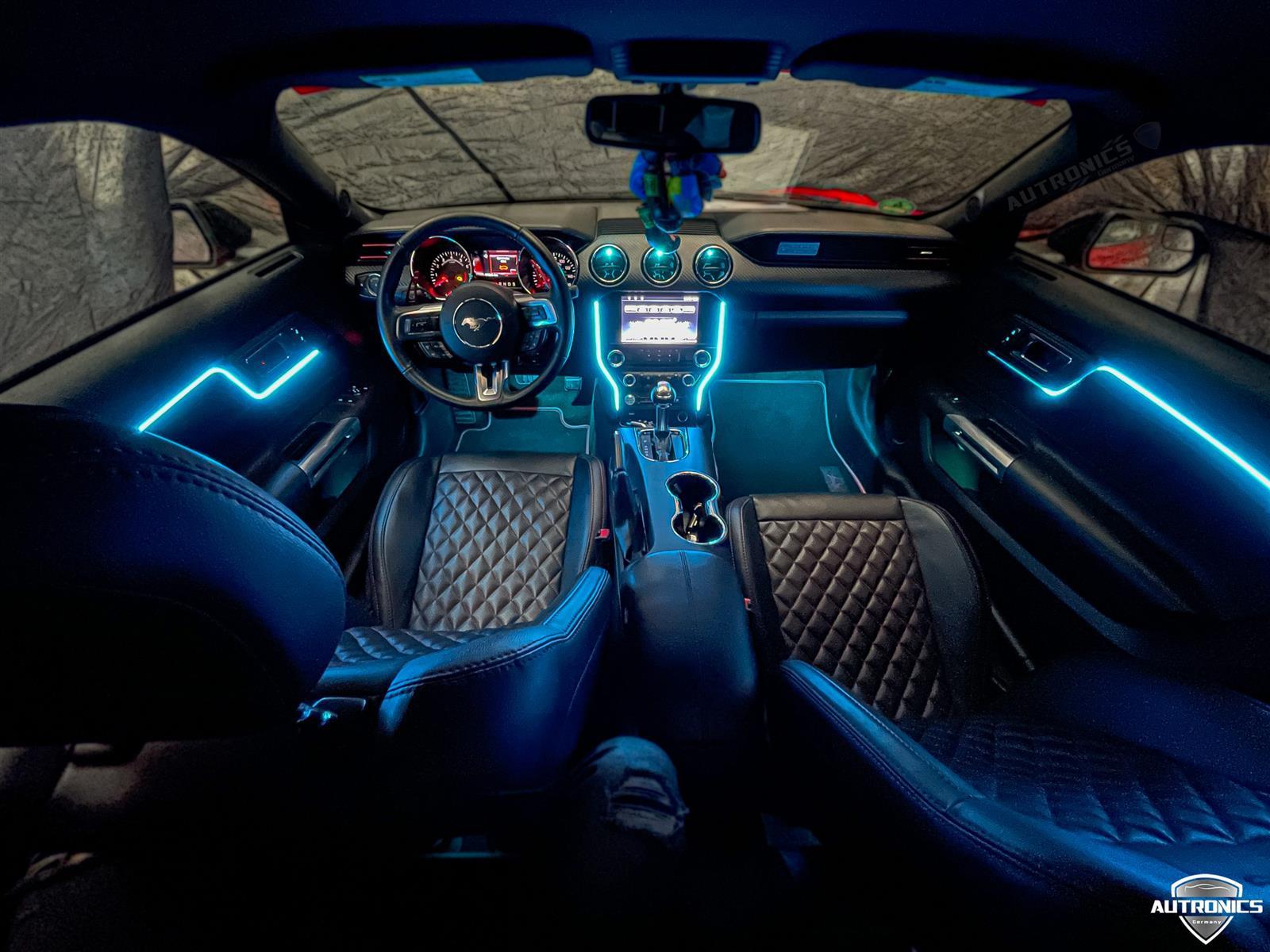 LED Ambientebeleuchtung Nachrüsten – Premium Innenraumlicht für Ford Mustang & Shelby GT