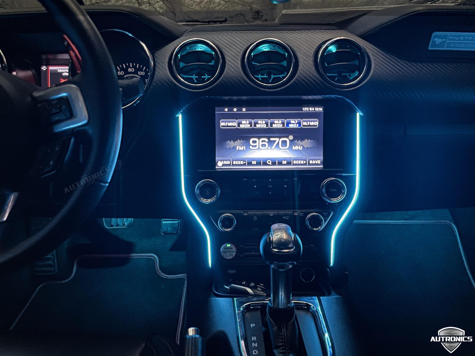 LED Ambientebeleuchtung Nachrüsten – Premium Innenraumlicht für Ford Mustang & Shelby GT