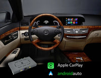 Wireless Carplay Android Auto Interface Nachrüsten geeignet für Mercedes Benz Modelle