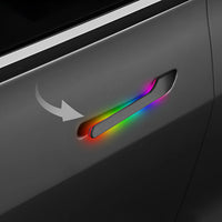 Elektrische RGB LED Türgriffe für Tesla Model Y & 3 2019-2025 automatisch herausfahrende Türgriffe