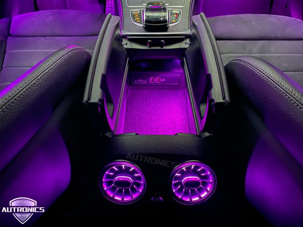 Ambiente- Beleuchtung Ambientebeleuchtung LED Innenraumbeleuchtung KFZ Interieur Mehrfarbig Set geeignet für Mercedes-Benz C Coupe C205 - 17