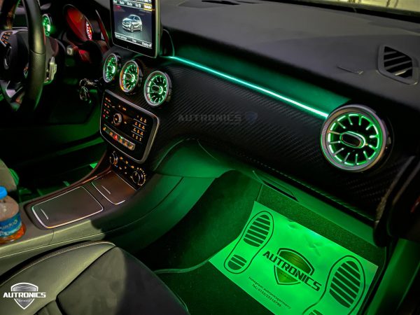 Ambientebeleuchtung Nachrüsten im Auto Beleuchtung Ambiente geeignet für Mercedes Benz A Klasse W176 02
