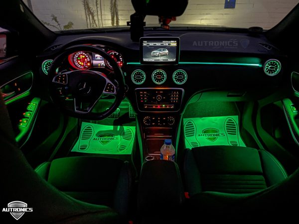 Ambientebeleuchtung Nachrüsten im Auto Beleuchtung Ambiente geeignet für Mercedes Benz A Klasse W176 07