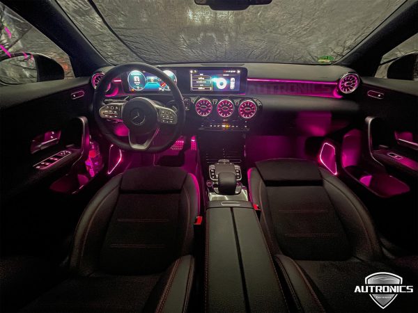 Ambientebeleuchtung Nachrüsten im Auto Beleuchtung Ambiente geeignet für Mercedes Benz A Klasse W177 - 01