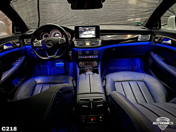 Ambientebeleuchtung Nachrüsten im Auto Beleuchtung Ambiente geeignet für Mercedes Benz E Klasse W212 & CLS Klasse W218 - 07