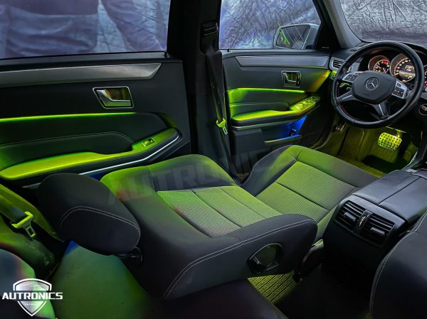 Ambientebeleuchtung Nachrüsten im Auto Beleuchtung Ambiente geeignet für Mercedes Benz E Klasse W212 & CLS Klasse W218 - 12