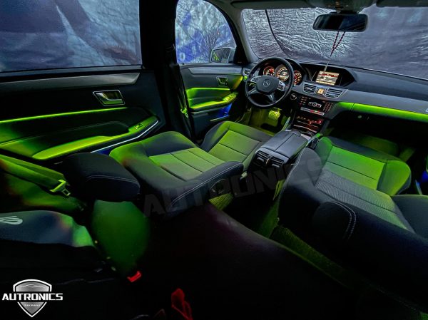 Ambientebeleuchtung Nachrüsten im Auto Beleuchtung Ambiente geeignet für Mercedes Benz E Klasse W212 & CLS Klasse W218 - 13