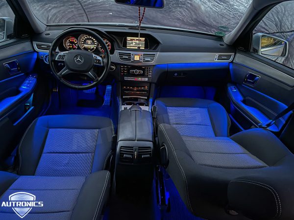 Ambientebeleuchtung Nachrüsten im Auto Beleuchtung Ambiente geeignet für Mercedes Benz E Klasse W212 & CLS Klasse W218 - 14