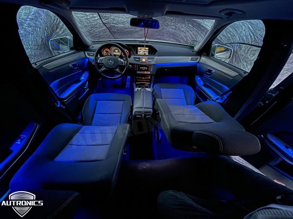 Ambientebeleuchtung Nachrüsten im Auto Beleuchtung Ambiente geeignet für Mercedes Benz E Klasse W212 & CLS Klasse W218 - 15