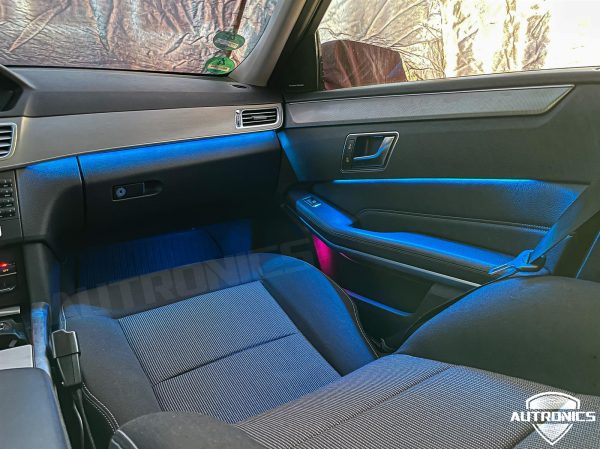 Ambientebeleuchtung Nachrüsten im Auto Beleuchtung Ambiente geeignet für Mercedes Benz E Klasse W212 & CLS Klasse W218 - 17