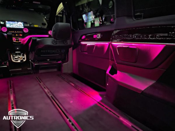 Ambientebeleuchtung Nachrüsten im Auto Beleuchtung Ambiente geeignet für Mercedes Benz V Klasse W447 - 05