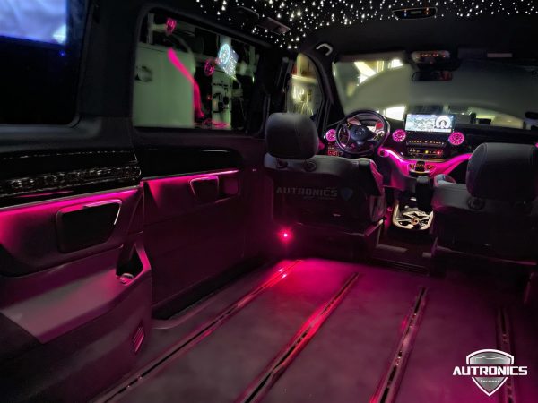 Ambientebeleuchtung Nachrüsten im Auto Beleuchtung Ambiente geeignet für Mercedes Benz V Klasse W447 - 06