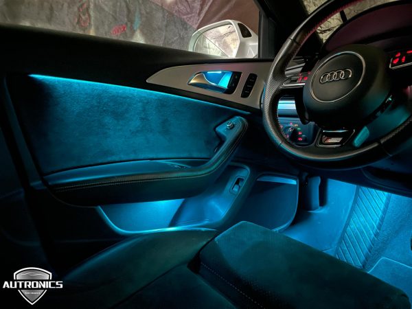 Ambientebeleuchtung Nachrüsten im Auto Beleuchtung LED Ambiente geeignet für Audi A6 A7 (4G C7) - 13