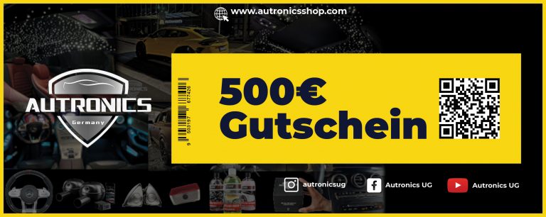 500€ Gutschein Autronics