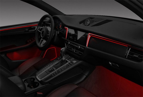 Ambientebeleuchtung Nachrüsten im Auto Innenraumbeleuchtung Beleuchtung geeignet für Porsche Macan 95B - 01