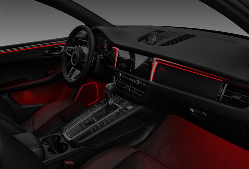 Ambientebeleuchtung Nachrüsten im Auto Innenraumbeleuchtung Beleuchtung geeignet für Porsche Macan 95B - 01