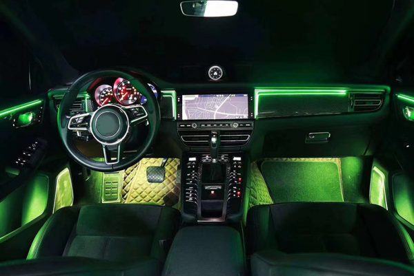 Ambientebeleuchtung Nachrüsten im Auto Innenraumbeleuchtung Beleuchtung geeignet für Porsche Macan 95B - 03