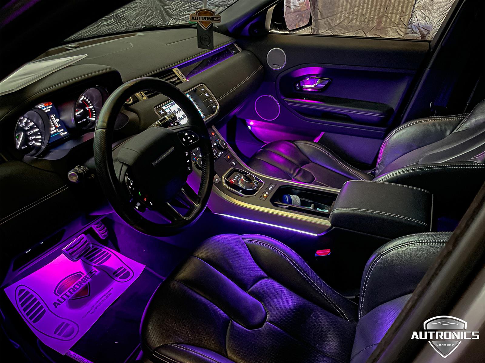 Ambientebeleuchtung Nachrüsten im Auto Innenraumbeleuchtung Beleuchtung geeignet für Range Rover Evoque - 01