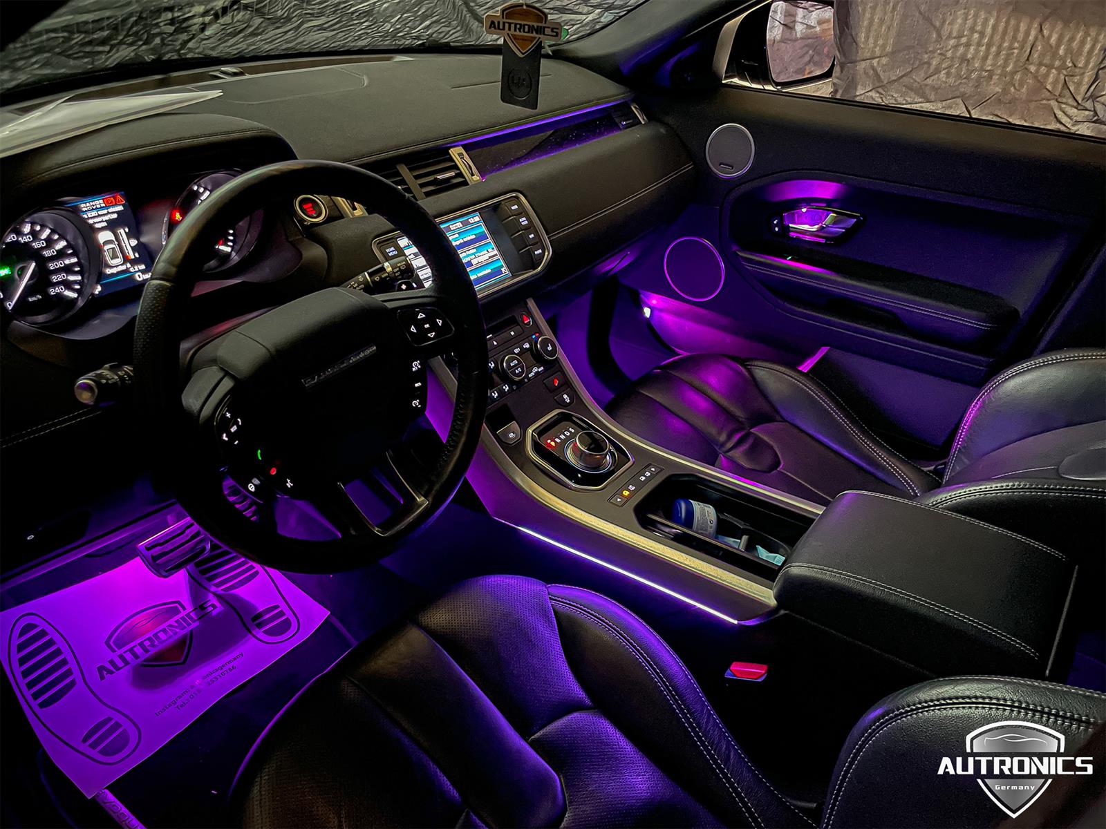 Ambientebeleuchtung Nachrüsten im Auto Innenraumbeleuchtung Beleuchtung geeignet für Range Rover Sport L494 - 02