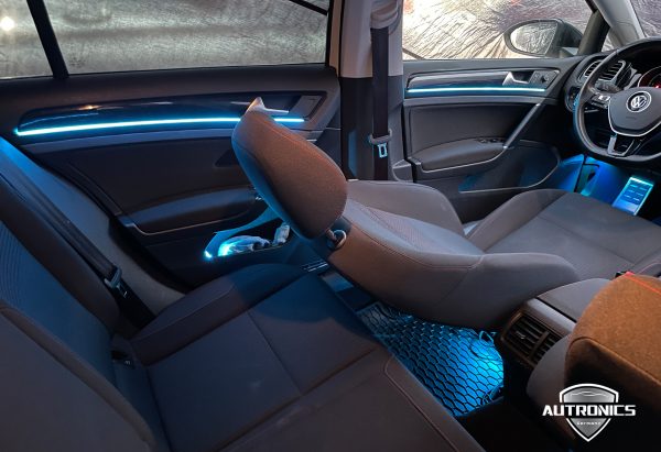Ambientebeleuchtung Nachrüsten im Auto Innenraumbeleuchtung Beleuchtung geeignet für VW Golf 7 06