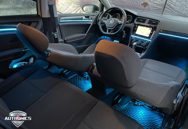 Ambientebeleuchtung Nachrüsten im Auto Innenraumbeleuchtung Beleuchtung geeignet für VW Golf 7 07