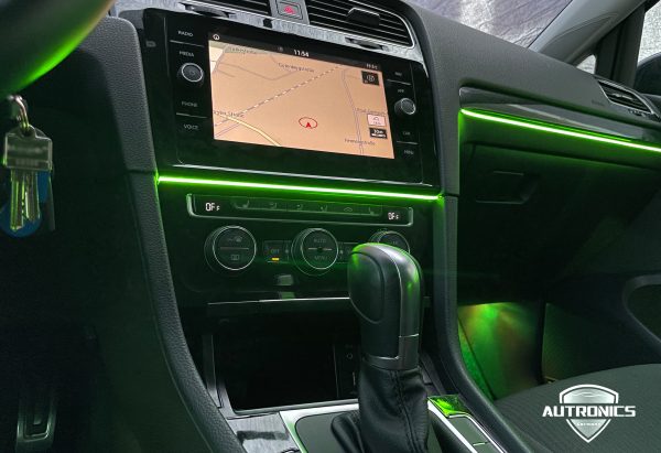 Ambientebeleuchtung Nachrüsten im Auto Innenraumbeleuchtung Beleuchtung geeignet für VW Golf 7 09
