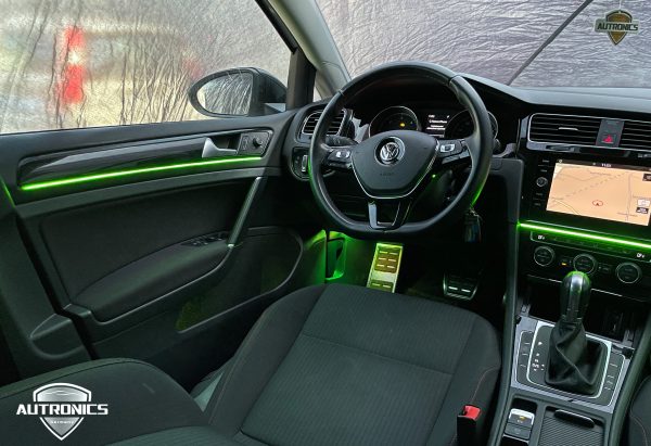 Ambientebeleuchtung Nachrüsten im Auto Innenraumbeleuchtung Beleuchtung geeignet für VW Golf 7 12
