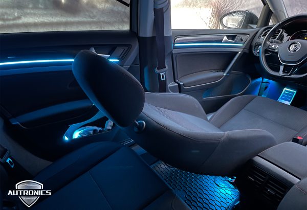 Ambientebeleuchtung Nachrüsten im Auto Innenraumbeleuchtung Beleuchtung geeignet für VW Golf 7 14