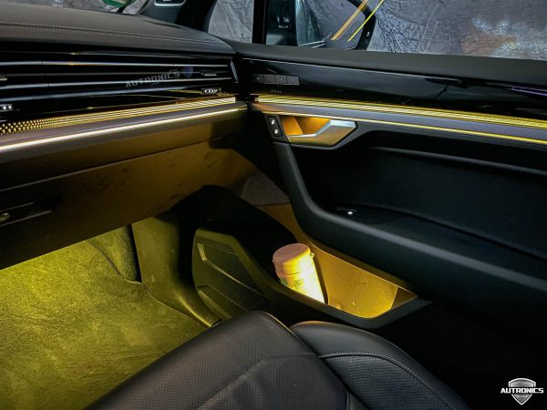 Ambientebeleuchtung Nachrüsten im Auto Innenraumbeleuchtung Beleuchtung geeignet für VW Tiguan 2. Generation (2017-2021) 64 Farben - 03