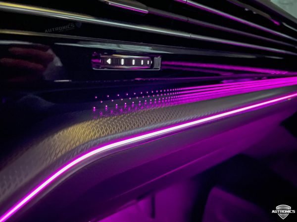 Ambientebeleuchtung Nachrüsten im Auto Innenraumbeleuchtung Beleuchtung geeignet für VW Tiguan 2. Generation (2017-2021) 64 Farben - 09