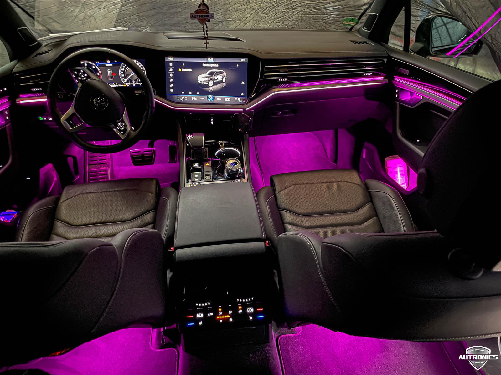 Ambientebeleuchtung Nachrüsten im Auto Innenraumbeleuchtung Beleuchtung geeignet für VW Tiguan 3. Generation - 15