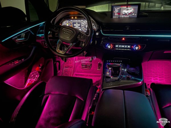 Ambientebeleuchtung Nachrüsten im Auto Innenraumbeleuchtung Beleuchtung geeignet für Audi Q7 (4M) - 01