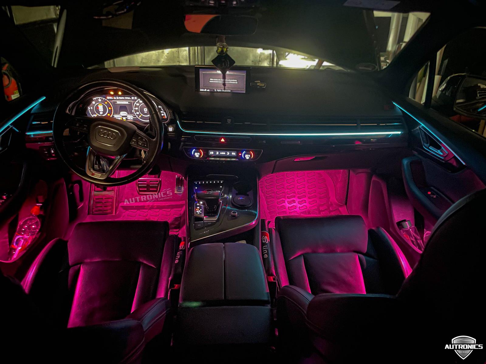 Ambientebeleuchtung Nachrüsten im Auto Innenraumbeleuchtung Beleuchtung geeignet für Audi Q7 (4M) - 02