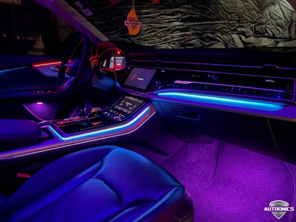 Ambientebeleuchtung Nachrüsten im Auto Innenraumbeleuchtung Beleuchtung geeignet für Audi Q8 - 02