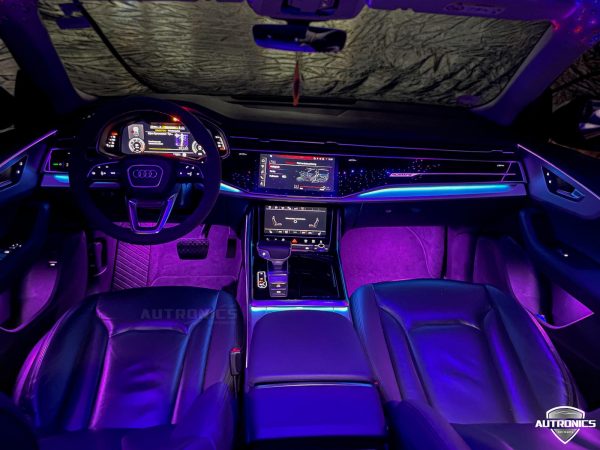 Ambientebeleuchtung Nachrüsten im Auto Innenraumbeleuchtung Beleuchtung geeignet für Audi Q8 - 05