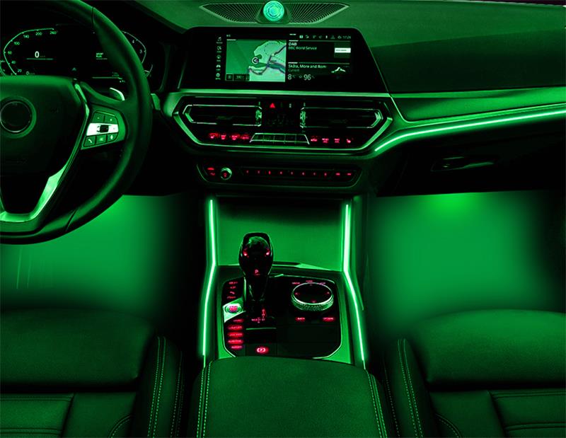 Ambientebeleuchtung Nachrüsten im Auto Innenraumbeleuchtung Beleuchtung geeignet für BMW 3er G20 G21 - 01