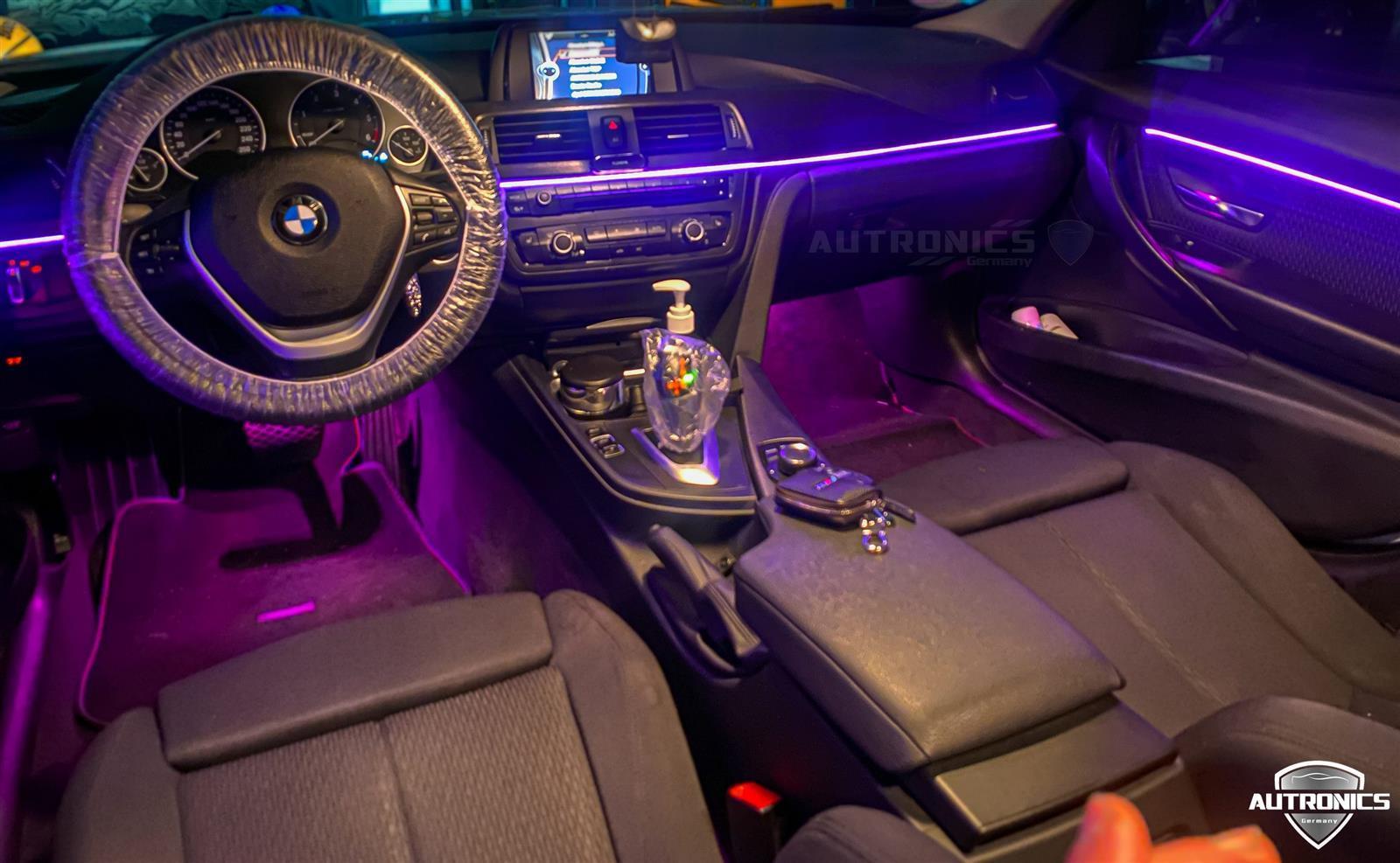 Ambientebeleuchtung Nachrüsten im Auto Innenraumbeleuchtung Beleuchtung geeignet für BMW 3er & GT F30 F31 F32 F33 F34 F36 (2013-2019) - 02