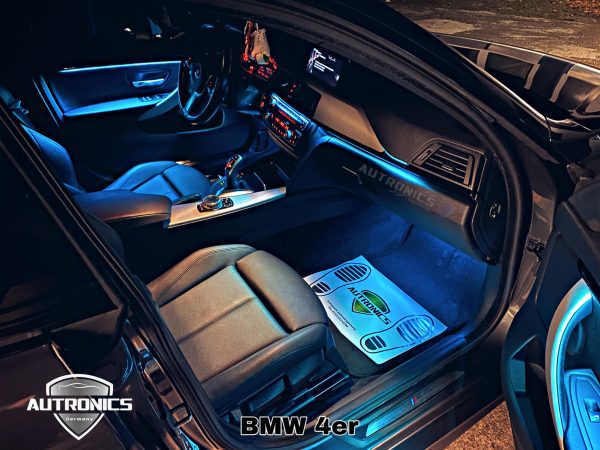 Ambientebeleuchtung Nachrüsten im Auto Innenraumbeleuchtung Beleuchtung geeignet für BMW 4er & GT F32 F33 F36 - 05