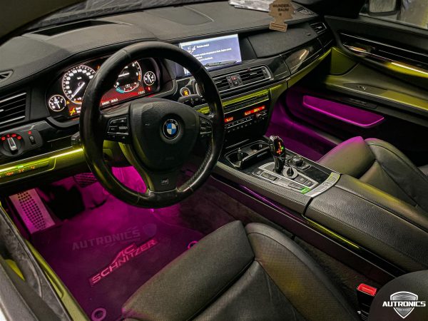 Ambientebeleuchtung Nachrüsten im Auto Innenraumbeleuchtung Beleuchtung geeignet für BMW 5er & 7er (F10 F11 F01 F02) - 03