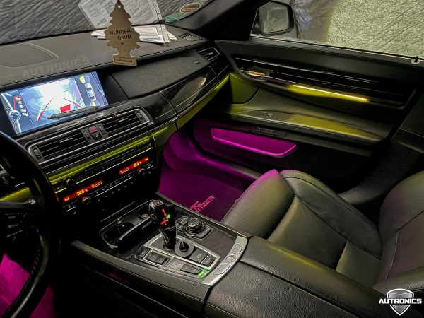 Ambientebeleuchtung Nachrüsten im Auto Innenraumbeleuchtung Beleuchtung geeignet für BMW 5er & 7er (F10 F11 F01 F02) - 04