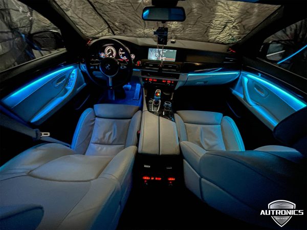 Ambientebeleuchtung Nachrüsten im Auto Innenraumbeleuchtung Beleuchtung geeignet für BMW 5er & 7er (F10 F11 F01 F02) - 09