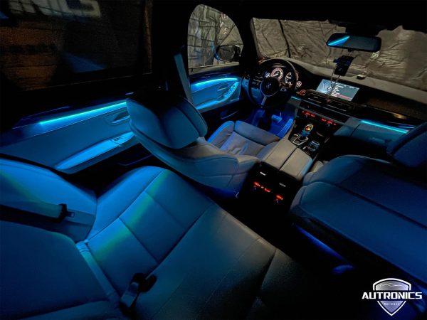Ambientebeleuchtung Nachrüsten im Auto Innenraumbeleuchtung Beleuchtung geeignet für BMW 5er & 7er (F10 F11 F01 F02) - 10