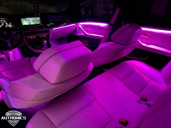 Ambientebeleuchtung Nachrüsten im Auto Innenraumbeleuchtung Beleuchtung geeignet für BMW 5er & 7er (F10 F11 F01 F02) - 12