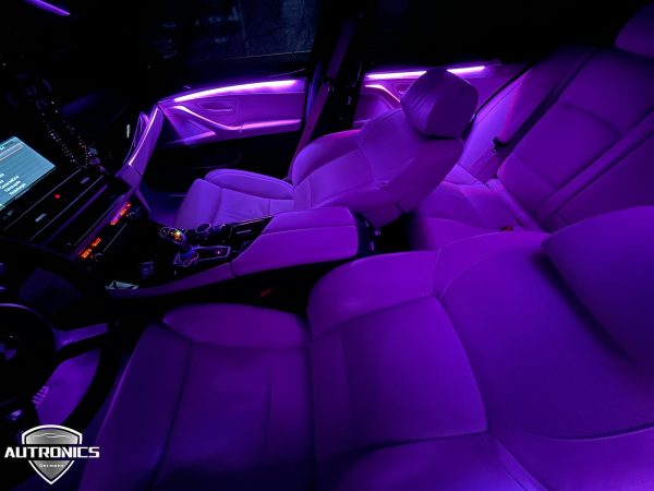 Ambientebeleuchtung Nachrüsten im Auto Innenraumbeleuchtung Beleuchtung geeignet für BMW 5er & 7er (F10 F11 F01 F02) - 16