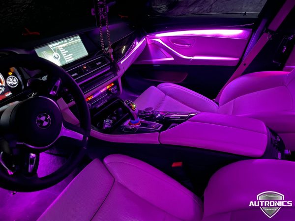 Ambientebeleuchtung Nachrüsten im Auto Innenraumbeleuchtung Beleuchtung geeignet für BMW 5er & 7er (F10 F11 F01 F02) - 18