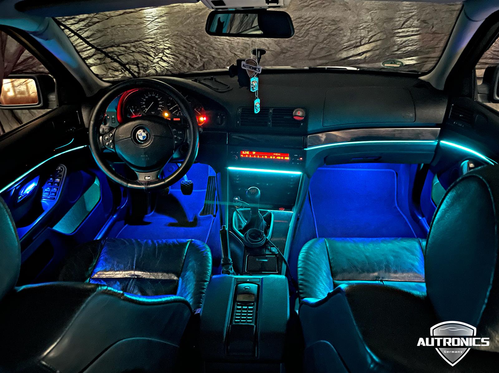 Ambientebeleuchtung Nachrüsten im Auto Innenraumbeleuchtung Beleuchtung geeignet für BMW 5er E39 - 01