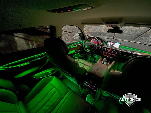 Ambientebeleuchtung Nachrüsten im Auto Innenraumbeleuchtung Beleuchtung geeignet für BMW X1 & X2 F48 F39 - 04